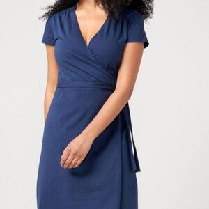 Pact Wrap Dress - Light Blue